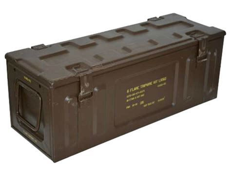 large metal ammo boxes for sale|army surplus metal boxes.